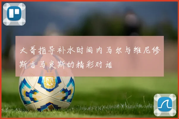 大哥指导补水时间内马尔与维尼修斯吉马良斯的精彩对话